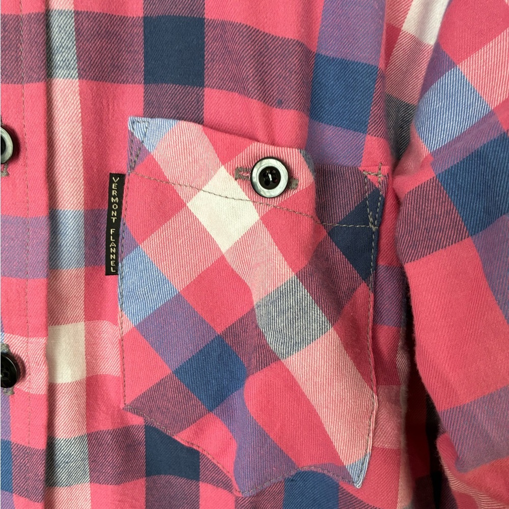 NWT Vermont Flannel Co Fitted Flannel Shirt - Picture 5 of 6